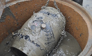 La barrique de Château Larrivet-Haut-Brion élevée en mer