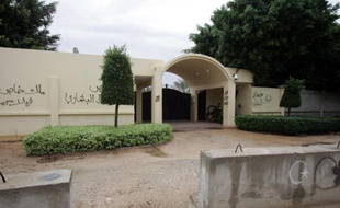 Vue en date du 2 novembre 2012 du consulat américain à Benghazi