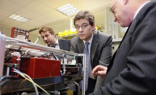 Le ministre du Redressement productif Arnaud Montebourg a estimé vendredi que la troisième révolution industrielle de la France passerait par le "Made in France".