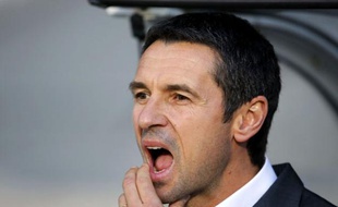 L'entraîneur de Lyon, Rémi Garde, le 6 octobre 2013