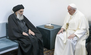 La rencontre entre le pape François et le grand ayatollah chiite Ali Sistani