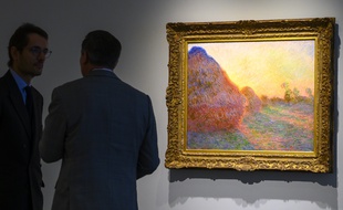 Ce Monet de la série des «Meules» a été vendu 110,7 millions de dollars à New York, le 14 mai 2019.