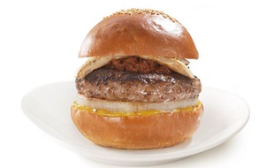 Le burger au chevreuil de l'enseigne japonaise Becker's.