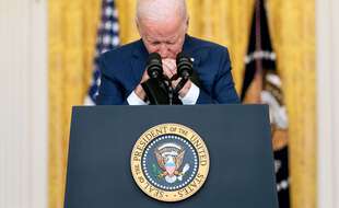 Joe Biden s'est exprimé après l'attaque terroriste qui a fait au moins 73 morts en Afghanistan le 26 août 2021.