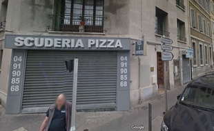 La pizzeria visée.