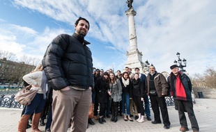 Des étudiants américains en cuisine, en balade à Bordeaux.