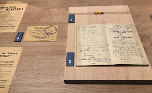 Le carnet et le crayon que le résistant François Verdier avait sur lui au moment de son exécution sont désormais exposés au Musée départemental de la Résistance et de la Déportation de la Haute-Garonne.
