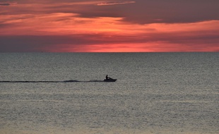 Illustration de jet ski.