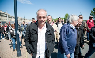 Philippe Poutou à Bordeaux. Archives.