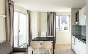 Une chambre de la résidence Ariane dans le 14e arrondissement