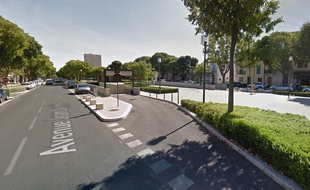 L'avenue Jean-Jaurès, à Nîmes.