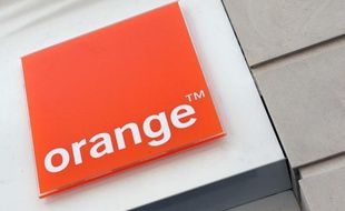 Le logo d'Orange (France Telecom).
