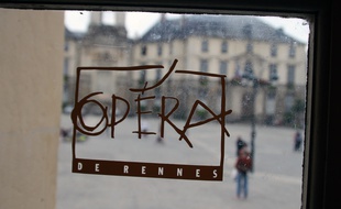 Illustration de l'opéra de Rennes.