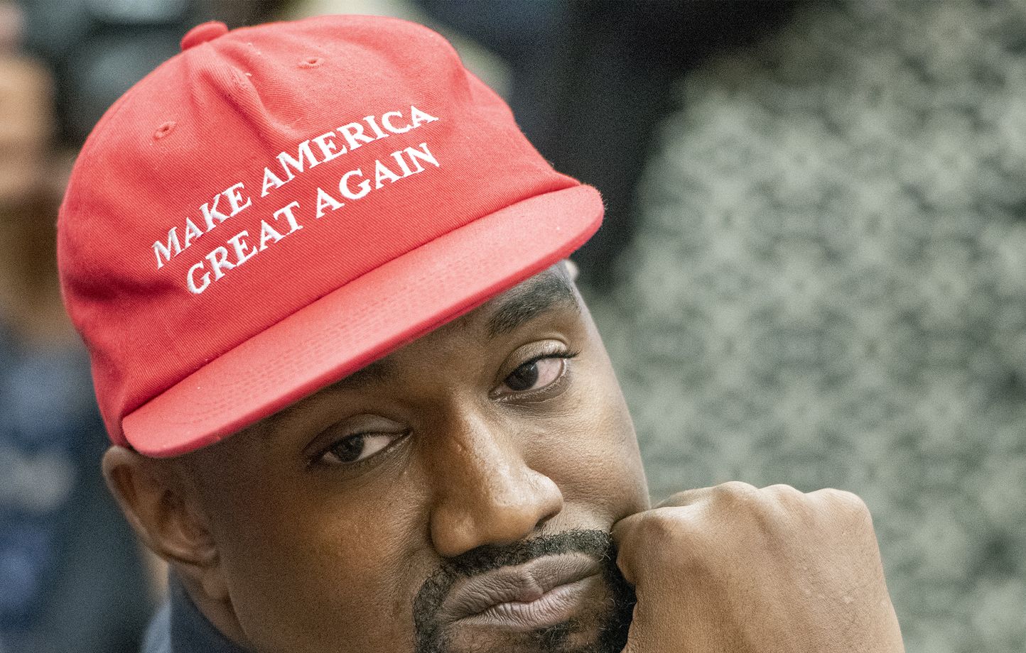 Le rappeur et candidat à l'élection présidentielle Kanye West