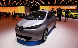 La Renault Zoé arrive en tête des ventes de voitures électriques en France, en 2014.