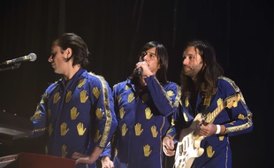 Les Naive New Beaters, ici en concert à l'Olympia le mois dernier.