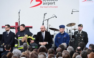 La Belgique rend hommage aux victimes des attentats du 22 mars 2016, un an après