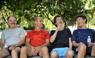 Jean-Pierre Darroussin, Bernard Campan, Eric Elmosino et Marc Lavoine