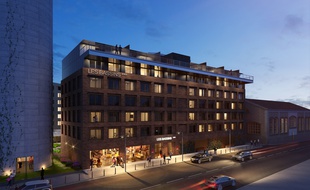 L'hôtel trois étoiles sera situé quai du Maroc, sur 6 étages, avec un bar/restaurant.
