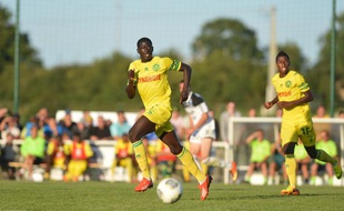 Abdoulaye Touré lors du match amical Nantes-Vannes, le samedi 3 août.