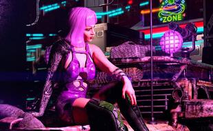 Exemple d'esthétique « Cyberpunk »