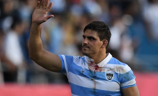 Pablo Matera, troisième du Stade Français, était le capitaine des Pumas.
