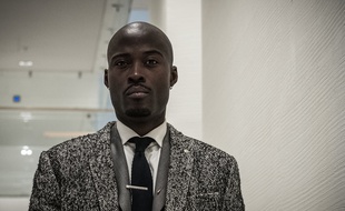 Nick Conrad lors de son procès pour la chanson « Pendez les Blancs » en janvier 2019.