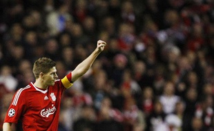 Encore deux buts pour Steven Gerrard. Le capitaine occupe la tête du classement des buteurs de cette Ligue des champions avec 7 réalisations. Pas mal pour un milieu de terrain.