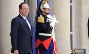 François Hollande à l'Elysée, le 17 juillet 2013.