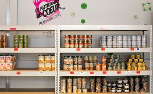 Les restos du coeur et la banque alimentaires de Strasbourg ont été touchés par ces vols (illustration)