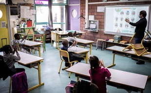 Classe de primaire (Illustration)