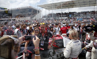 Lors de l'édition 2018 des 24 Heures du Mans.