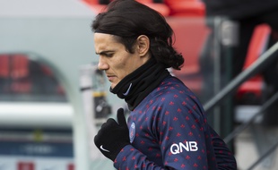 Edinson Cavani sera peut-être sur le banc lors du 8e de finale retour de Ligue des champions entre le PSG et Manchester United.