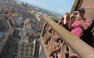 Visite de la cathédrale Notre-Dame de Strasbourg. (Archives)