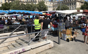 Le marché de la Plaine à Marseille