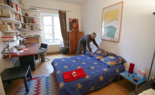 Strasbourg, un propriétaire qui loue une chambre.