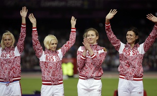 Le relais 4x400 russe (F) doit rendre sa médaille d'argent