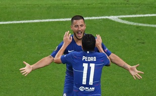 Eden Hazard et Pedro
