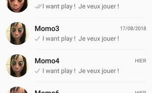 Le Momo communiquerait avec ses victimes via Whatsapp