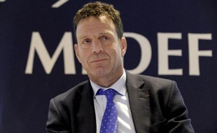 Le vice-président du Medef Geoffroy Roux de Bezieux le 4 décembre 2014 à Paris