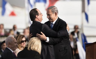 La France "ne cèdera pas sur la prolifération nucléaire", a déclaré dimanche le président français François Hollande à son arrivée en Israël pour une visite d'Etat dominée par le dossier nucléaire iranien.