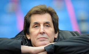 Max Guazzini, le président du Stade Français, le 8 janvier 2011, au Stade de France.