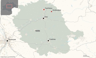Le corps du Carmausin a été retrouvé sur la commune d'Andouque.