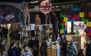La première édition du festival Geekopolis, en mai 2013.
