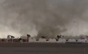 Une tornade à Sottomarina, près de Venise, le 4 juin 2016.