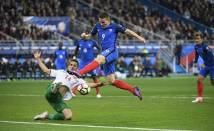 Kevin Gameiro a marqué des points contre la Bulgarie, le 7 octobre 2016.