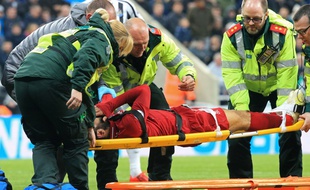 Mohamed Salah a subi un KO face à Newcastle en Premier League.