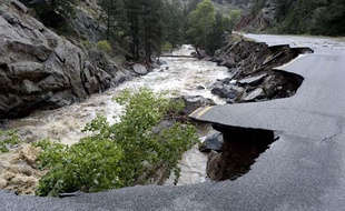 Innondations dans le Colorado le 14 septembre 2013.