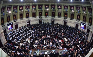 Le parlement argentin.