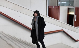 La psychiatre Muriel Salmona arrive au tribunal de Pontoise, le 13 février 2018.